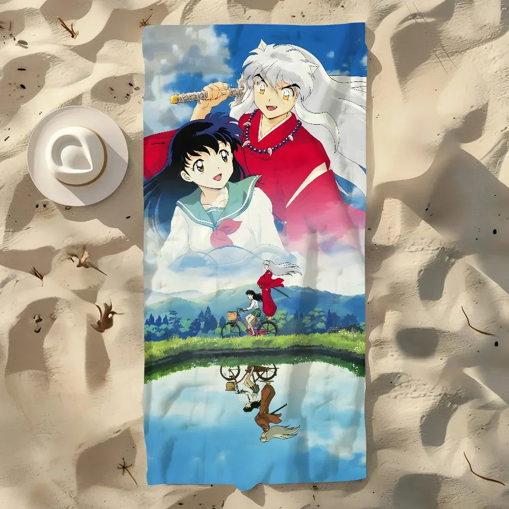 Handtuch, weich, Pool, Geschenk für Reisen, Fitnessstudio, Dusche, cooles Camping, schnell, klassisch, trocken, Sport, Anime, I-InuYasha-S, großes Strandtuch