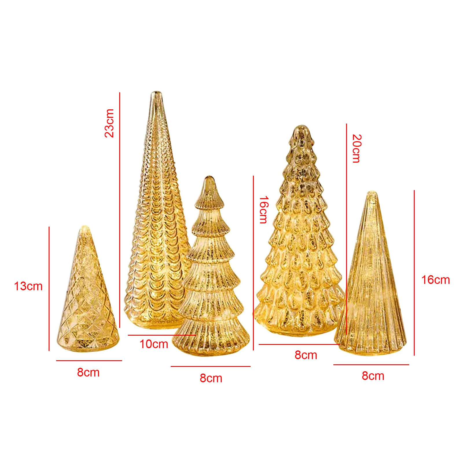 5 قطعة من البلاستيك المضاء لشجرة عيد الميلاد تمثال الحلي تضيء شجرة عيد الميلاد الحلي لهدايا العيد ديكور مدفأة عيد الميلاد #6