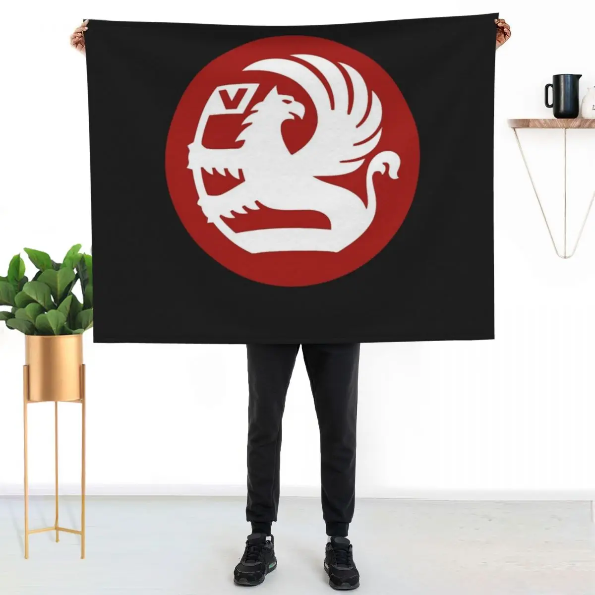 Best seller vauxhall logo Throw Blanket Luxury St Decoratives Beach for babies Single Plush Blankets