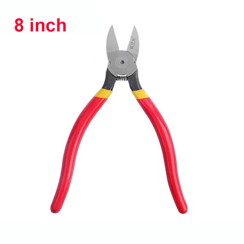 5/6/8 zoll Diagonal Zangen Multifunktionale Elektrische Draht Kabel Schneider Schneiden Side Snips Flush Nipper Hand Werkzeuge – Detail 9