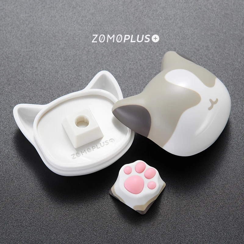 2024 Zoopolus Cat Claw Theme Oem Highly Original Personalized Cute Mechanical Keyboard Hat Key Hat Single Customization Exquisit