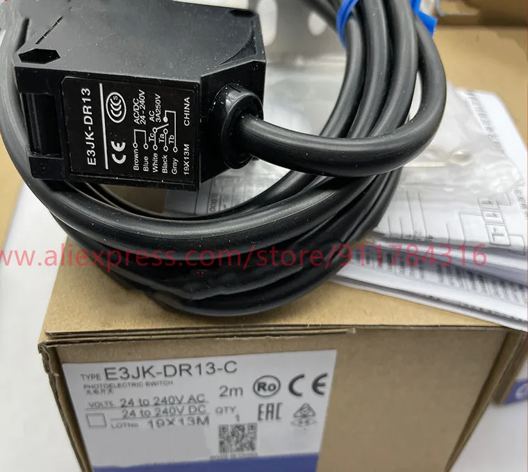 

2pcs New High quality photoelectric switch E3JK-DR13-C E3JK-RR13-C E3JK-RR14-C E3JK-DR14-C