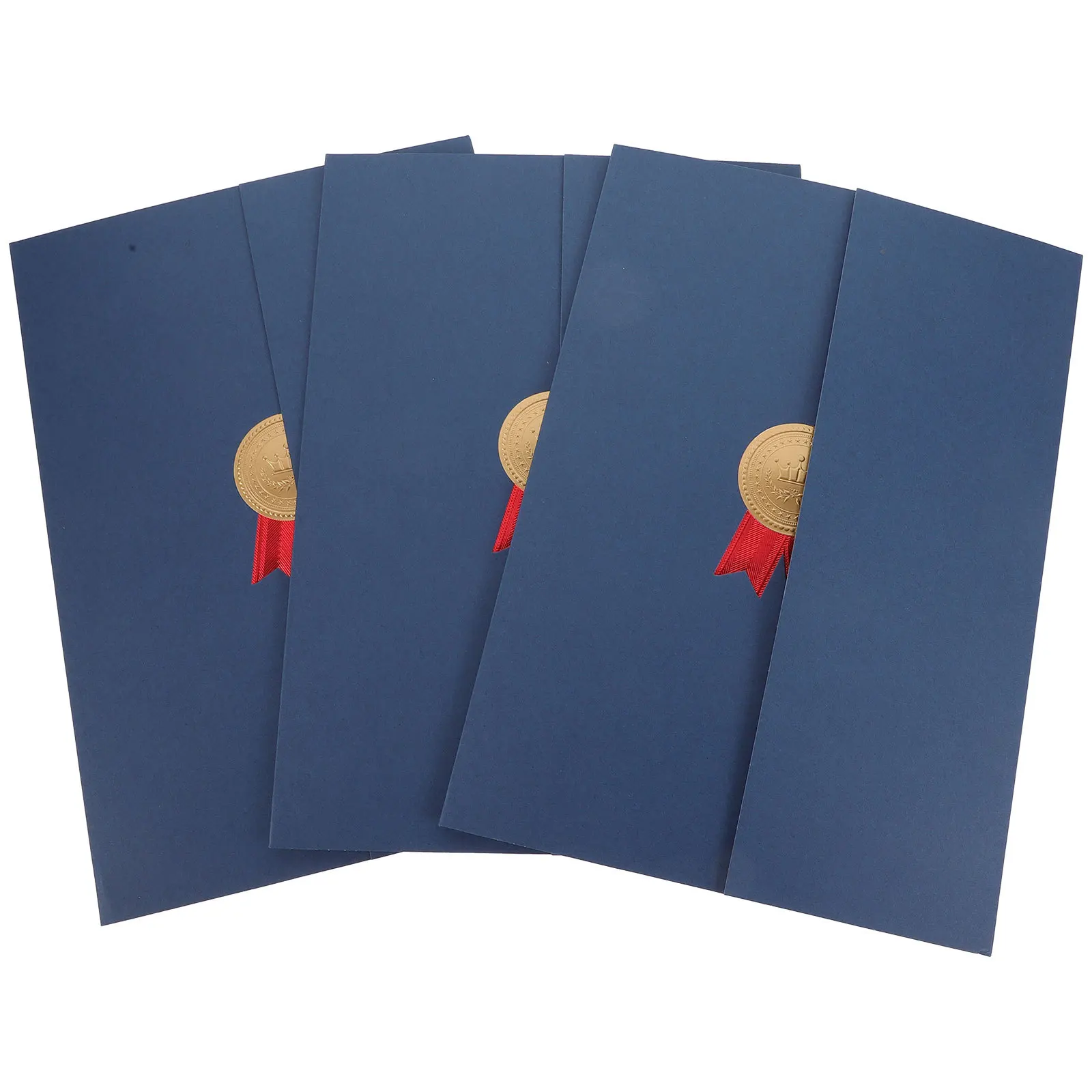 3pcs Certificate Cover Paper Document Holder For Diploma Award Protection Compact Letter Sized Certificate Protective Cover For