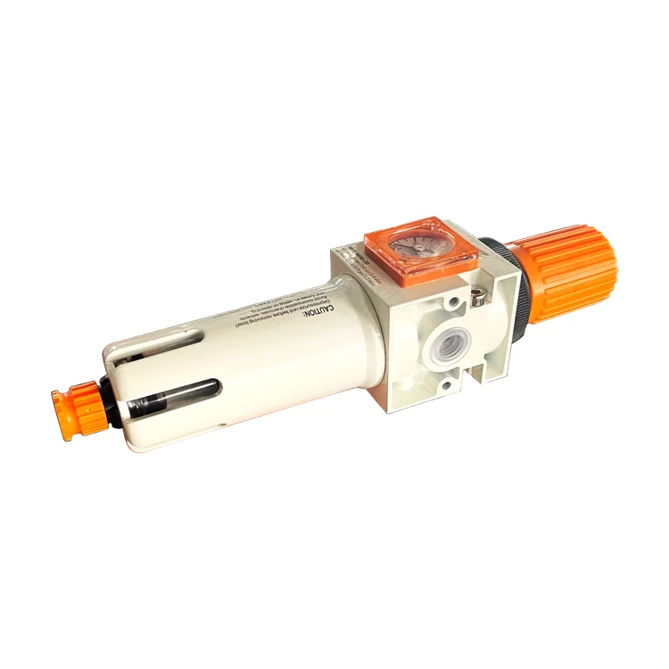 ملحقات الصمامات الهوائية: صمامات تخفيض الضغط من سبائك الألومنيوم/الفولاذ المقاوم للصدأ مع شهادة SIL 2 ومقياس العرض