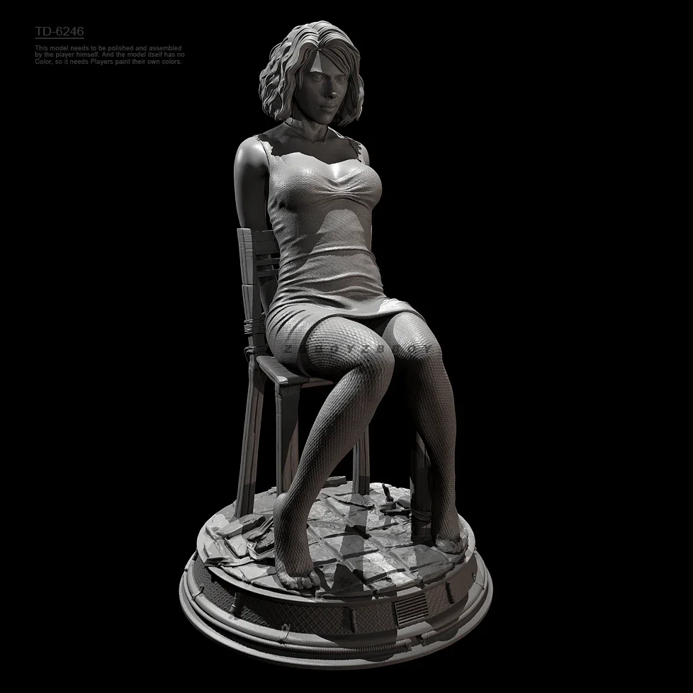 45mm 65mm 75mm Resin model kits figure beauty colorless and self-assembled（3D Printing ) TD-6246/3D