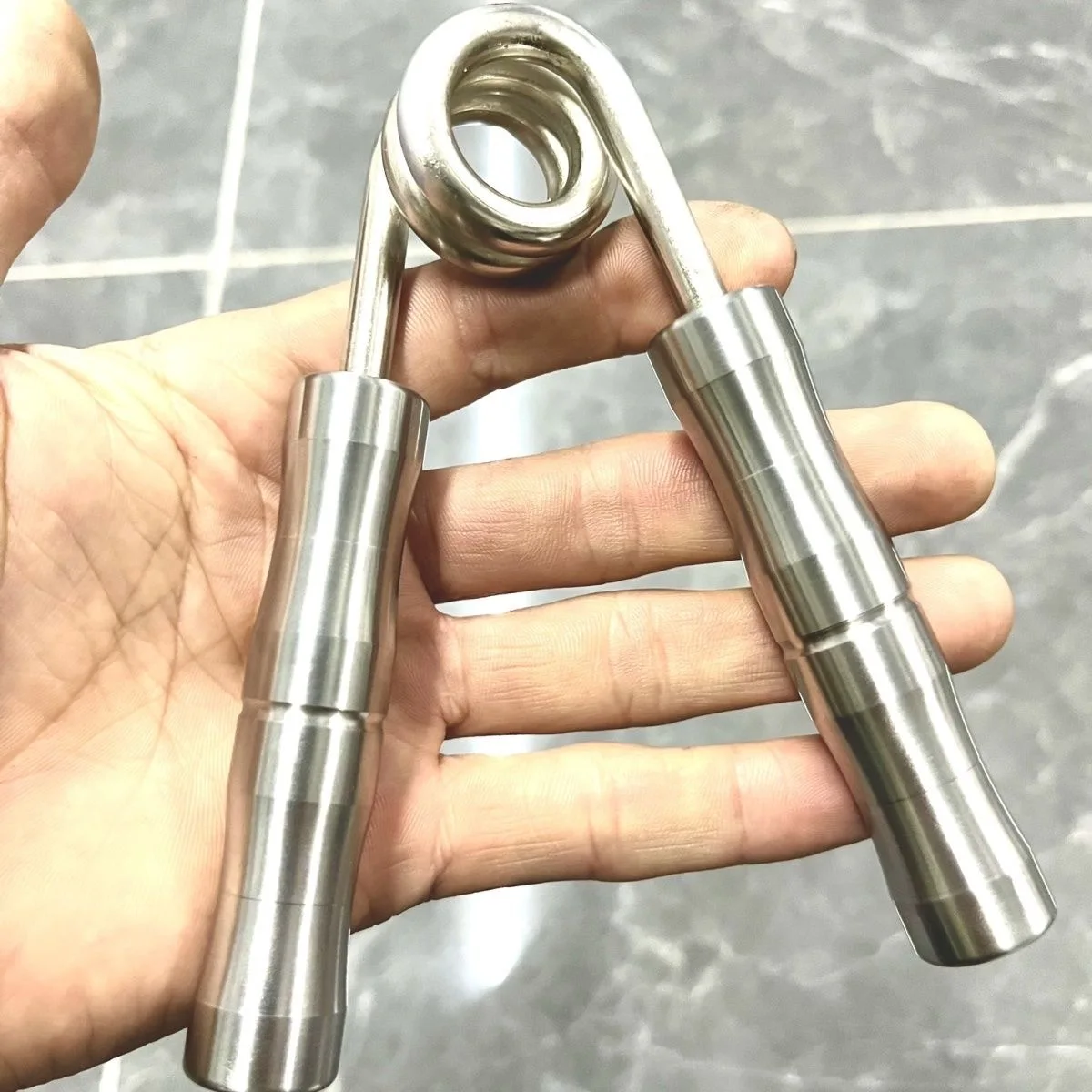 Stainless steel Hand grip A Type Gripper Finger force trainer