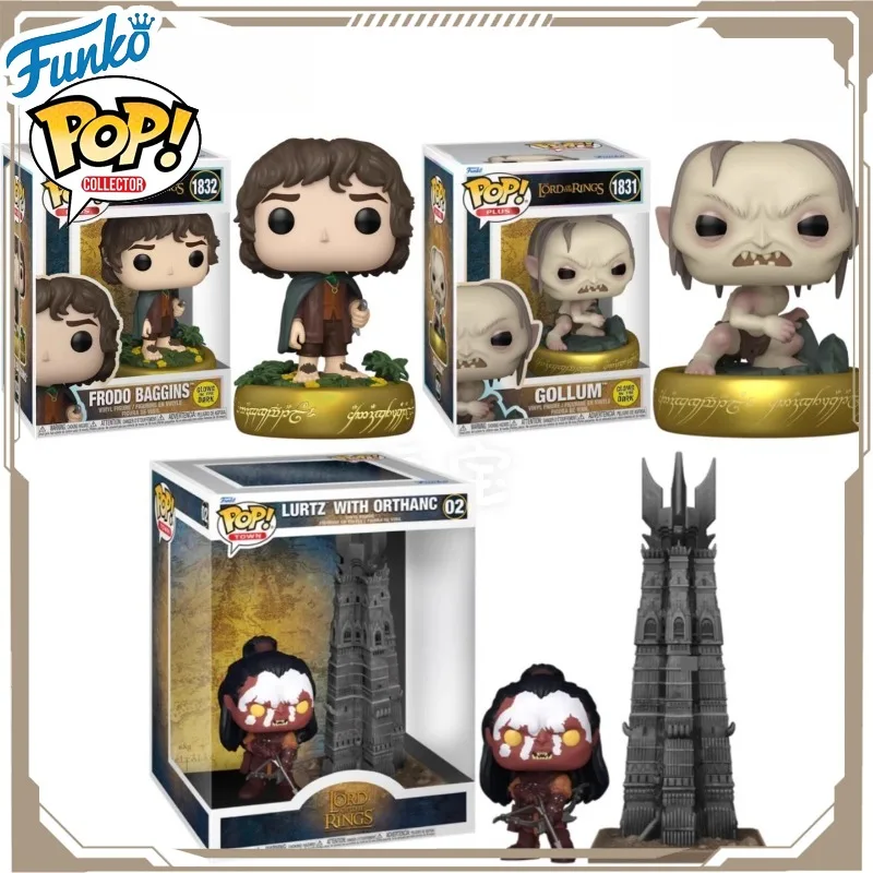

Funko POP Original The Lord of The Rings Lurtz with Orthanc GOLLUM FRODO BAGGINS Action Figure Toys for Boys Girls Kids Gift