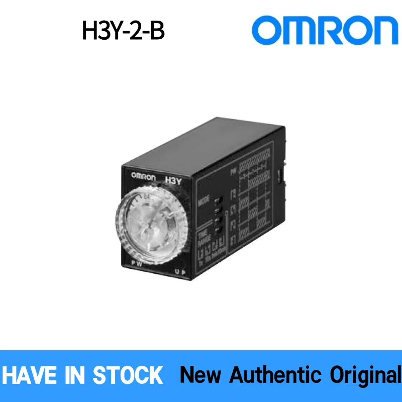

Твердотельное реле времени OMRON H3Y-2-B DC24, многопозиционное, для монтажа на DIN-рейку, суперминиатюрное