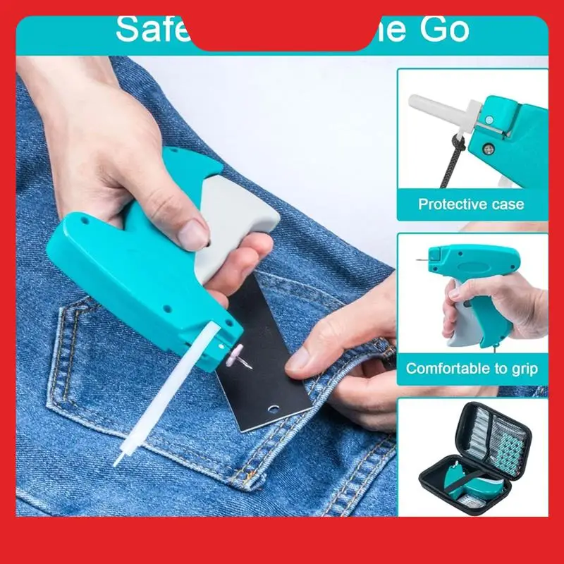 

Быстрый фиксатор одежды, мини-розничный пистолет для одежды, ручная швейная машина для ремонта стежков для одежды, подшивка