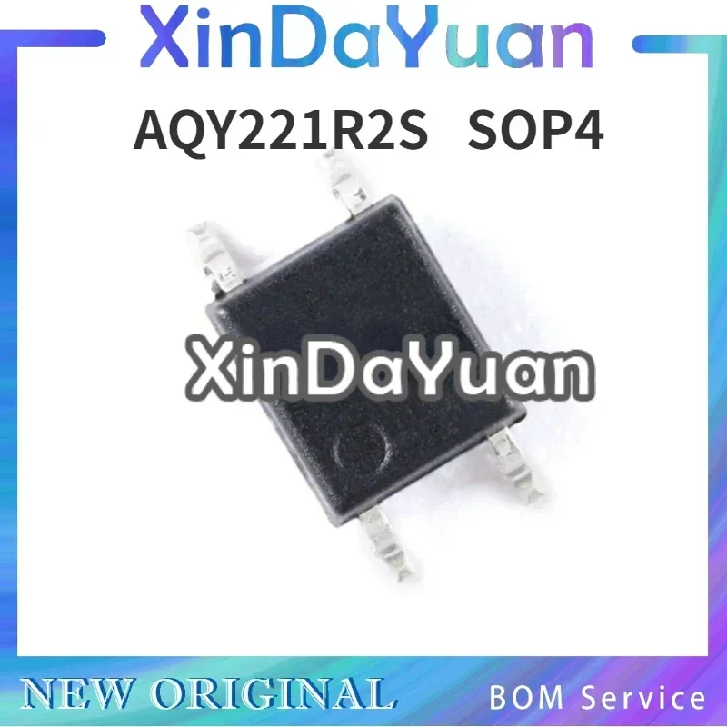 10 pcs AQY221R2S 221R2  SOP-4 Optocoupler Solid-state Relay