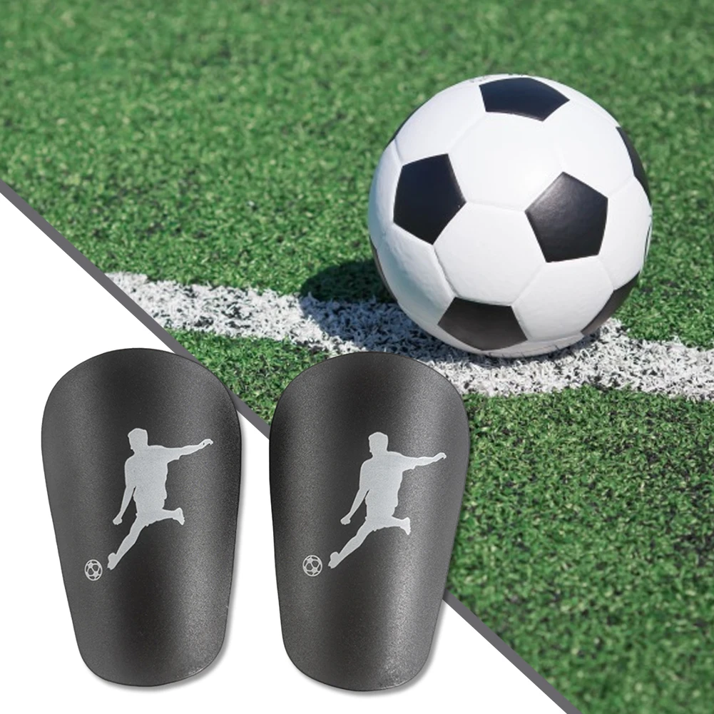 1 Pair Mini Football Shin Pad Wear-resistant Shock Absorbing Leg Protector Thicken Cushion Football Training Shin Guards