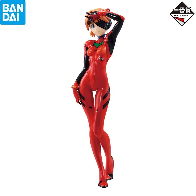 

In Stock Bandai Ichiban Kuji Evangelion Apostle Erosion! Last One Prize Shikinami Asuka Langley Anime Figure Action Model Toys