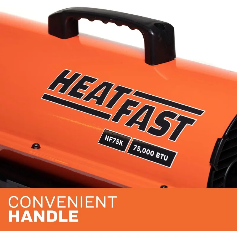 Force Air Heater, 75K, Laranja