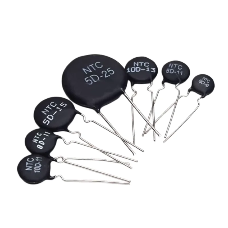 10 SZT. Termistor NTC Typu Mocy Seria 3D 8D 10D 3D-25 5D-9 5D-11 8D-9 10D-11 Ogranicznik Prądu Rozruchowego Do Zasilacza — zdjęcie produktu 3