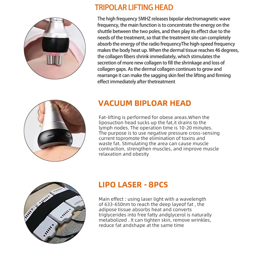 آلة التجويف Miss Queeny 6 في 1 الاحترافية KIM 8 40K (شحن سريع) #5