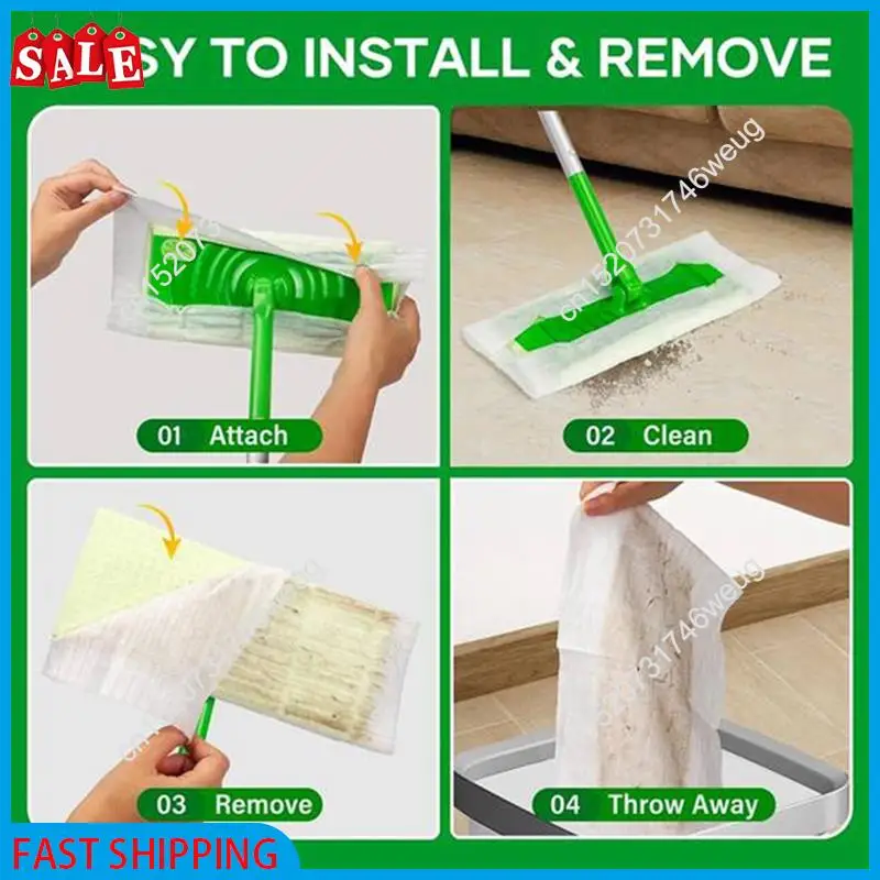 XFDZ-120SZT Sucha Ścierka do Kurzu Zamiennik do Odkurzacza Jednorazowe Nakładki do Mopowania i Czyszczenia Podłóg