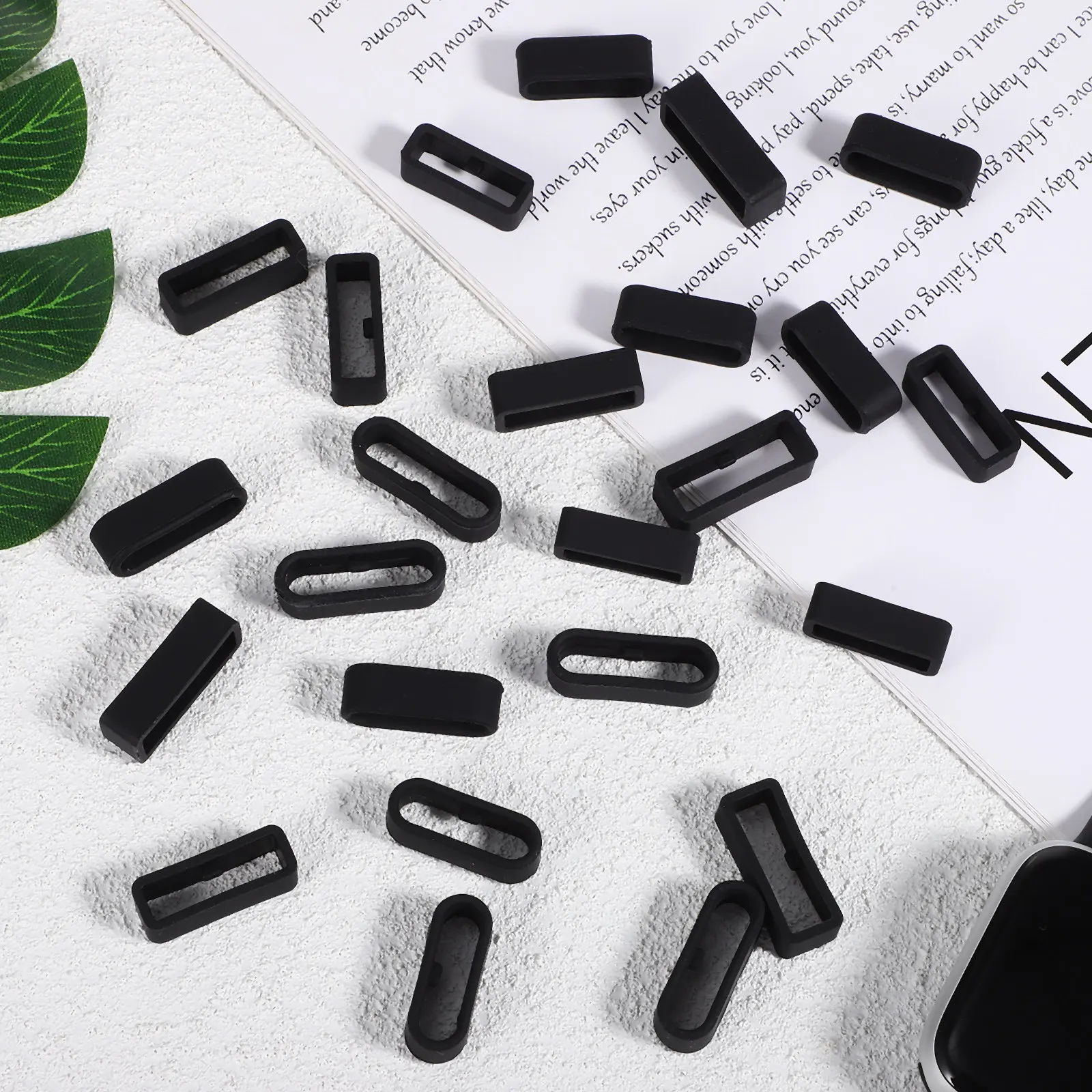24 ชิ้น ห่วงยึดสายนาฬิกา ซิลิโ - Silicone Band Replacement บทวิจารณ์และราคา