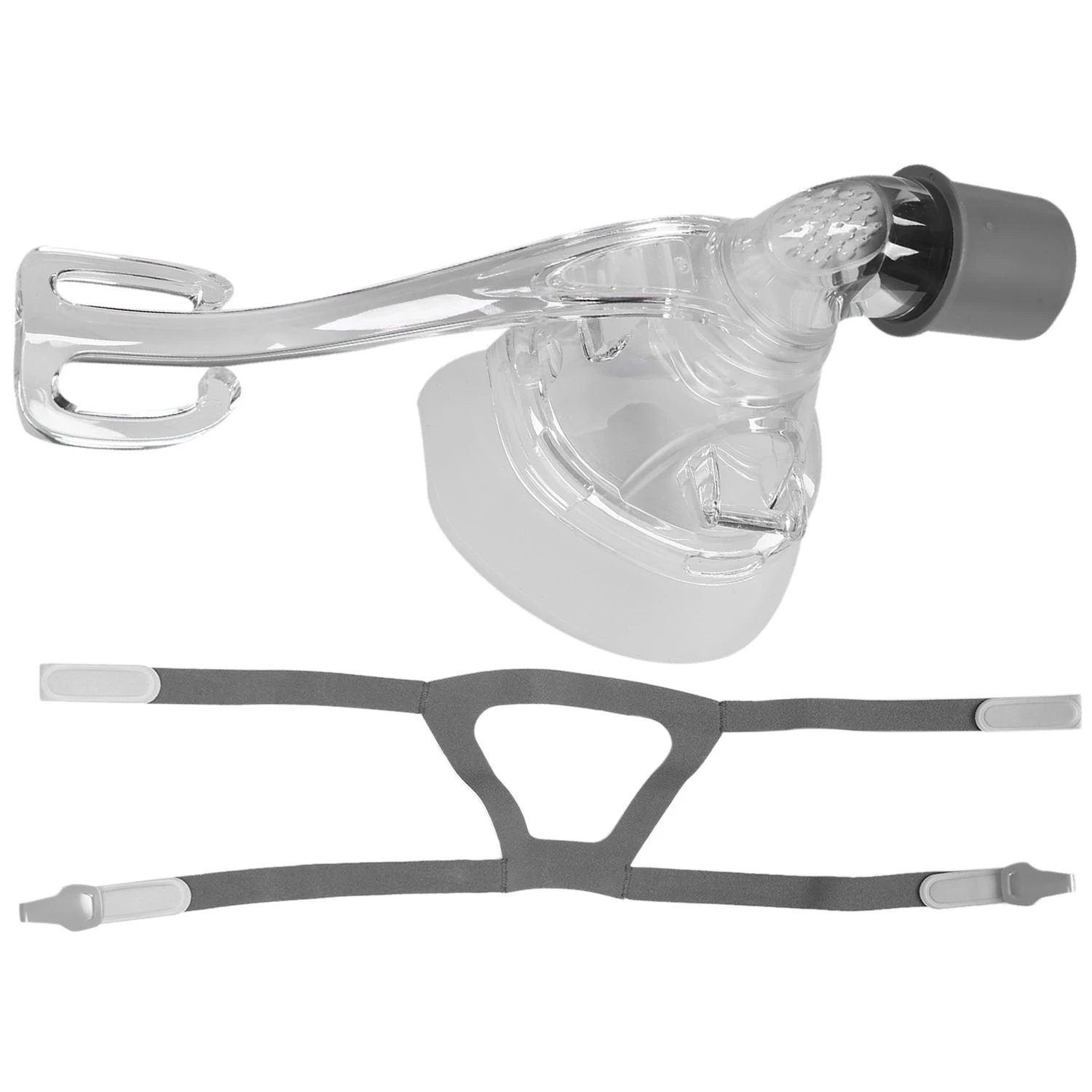 Resuelve la máscara para ronquidos Mascarilla nasal BMC-NM4 Mascarilla CPAP con casco para CPAP Auto CPAP Sleep Apnea para roncar Salud, belleza y M