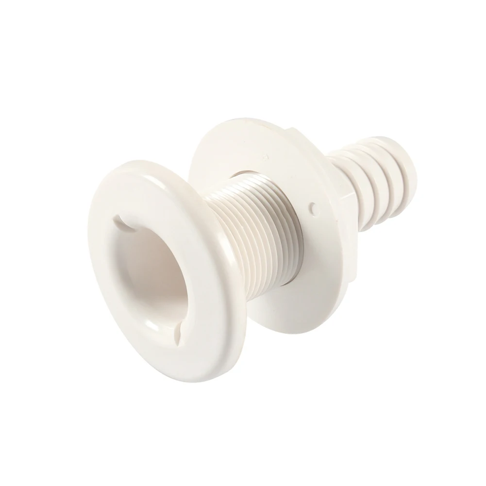 

Bilge Pump Hose Installation Kit PVC Flexible Bilge Pump Hose Installation Kit with 2 Clamps Thru-Hull Fitting for Boats