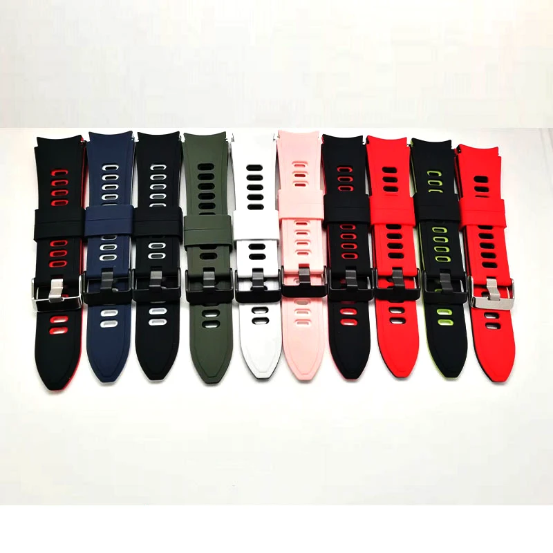 لون حزام لسامسونج غالاكسي ساعة 5 4 40 مللي متر 44 مللي متر/ساعة 5 برو 45 مللي متر الفرقة المغناطيسي مشبك ل غالاكسي ساعة 4 الكلاسيكية 42 مللي متر 46 مللي متر