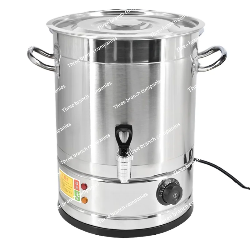 

Electric all-steel boiling bucket Commercial household stainless steel electric boiling bucket Large capacity