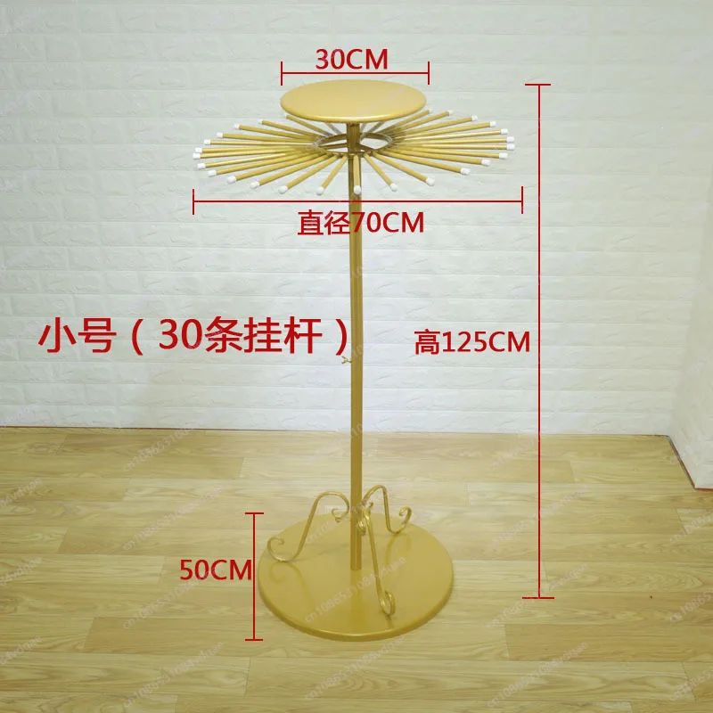 Wrought iron silk scarf rack, scarf shawl display rack.