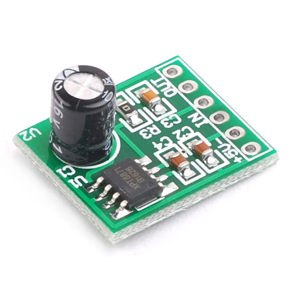 Mini placa amplificadora de potencia Mono, módulo amplificador de potencia 8871, 5V, USB