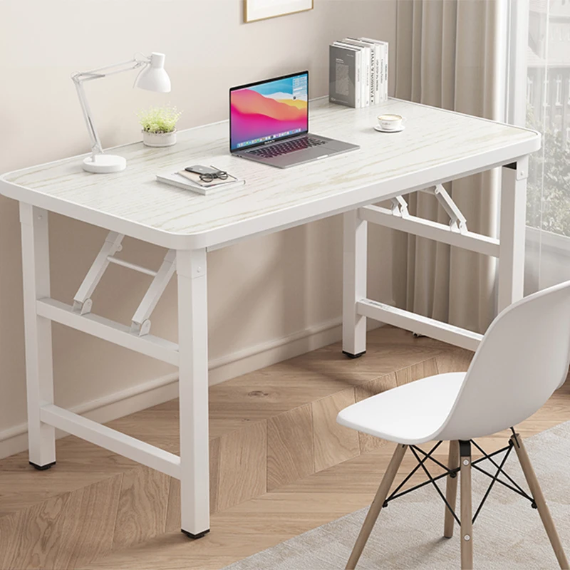 طاولة ألعاب قابلة للطي لغرفة المعيشة، أرفف دراسة للطلاب، مكاتب كمبيوتر قائمة للقراءة، أثاث منزلي من Escritorios #3