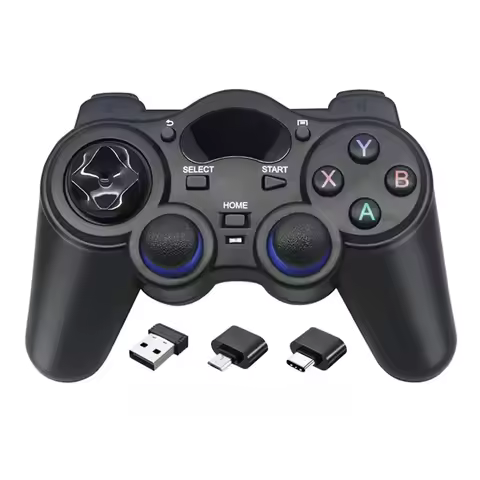 2.4G Wireless Controller Camepad with OTG Converter for PS3 / TV Box / Android Phone / PC Joystick for PS3 Accessories