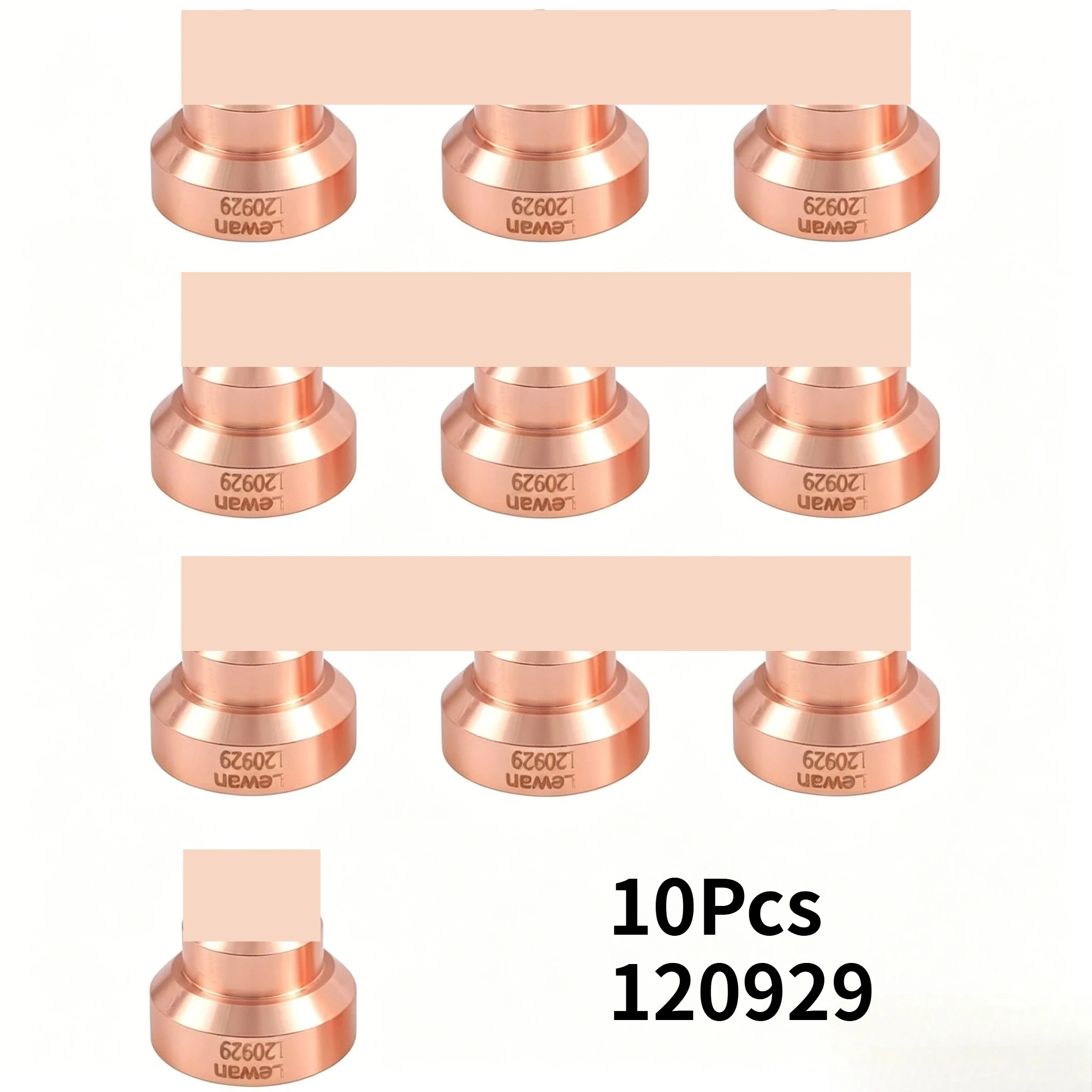 10Pcs 120929 Shields Fit Plasma Torch Cutting Consumables 1000/1250/1650 RT80 Torch Deflectors NEW