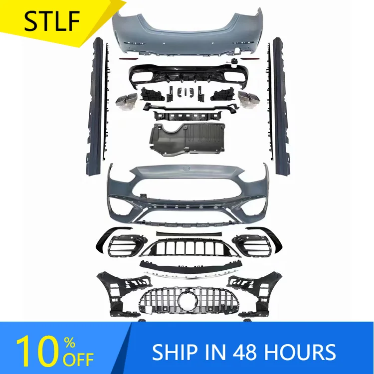 

STLFFactory SalesAMGSC63Front Rear Tailpipe Hood Plastic Bumper Fender Car Bumpers BodyKit for Mercedess-BenzsC-ClassW206 2022+