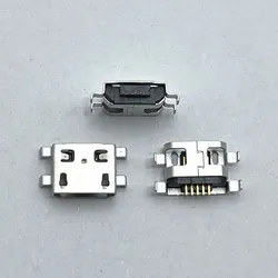 10pcs Micro USB 5pin B type Female Connector For Mobile Phone Micro USB Jack Connector 5 pin Charging Socket Mobile Tail plug