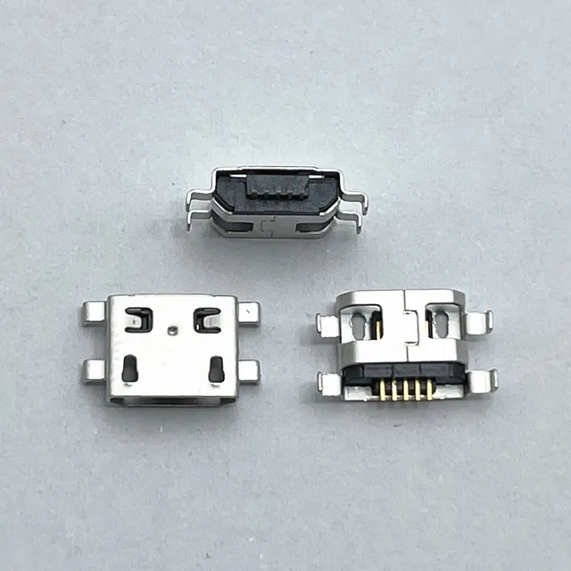10szt Micro USB 5pin B typ żeńskie złącze do telefonu komórkowego Micro USB Jack złącze 5 pinowe gniazdo ładowania mobilna wtyczka ogonowa