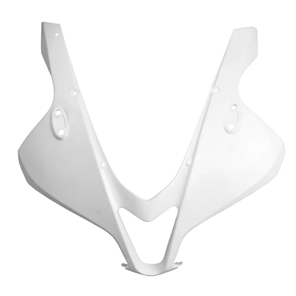 

Motorcycle Upper Front Nose Fairing Cowl For Honda CBR600RR 2007 2008 2009 2010 2011 Injection Mold ABS Plastic Unpainted White