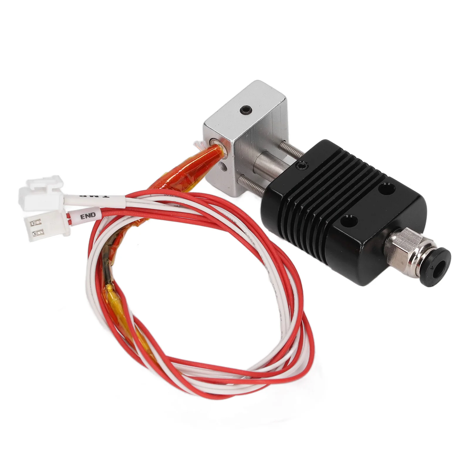 3D Printer Extruder Components 3D Printer Extruder Hot End DC24V 40W Wear-Resistant Wide Temperature Range 0.4mm Nozzle