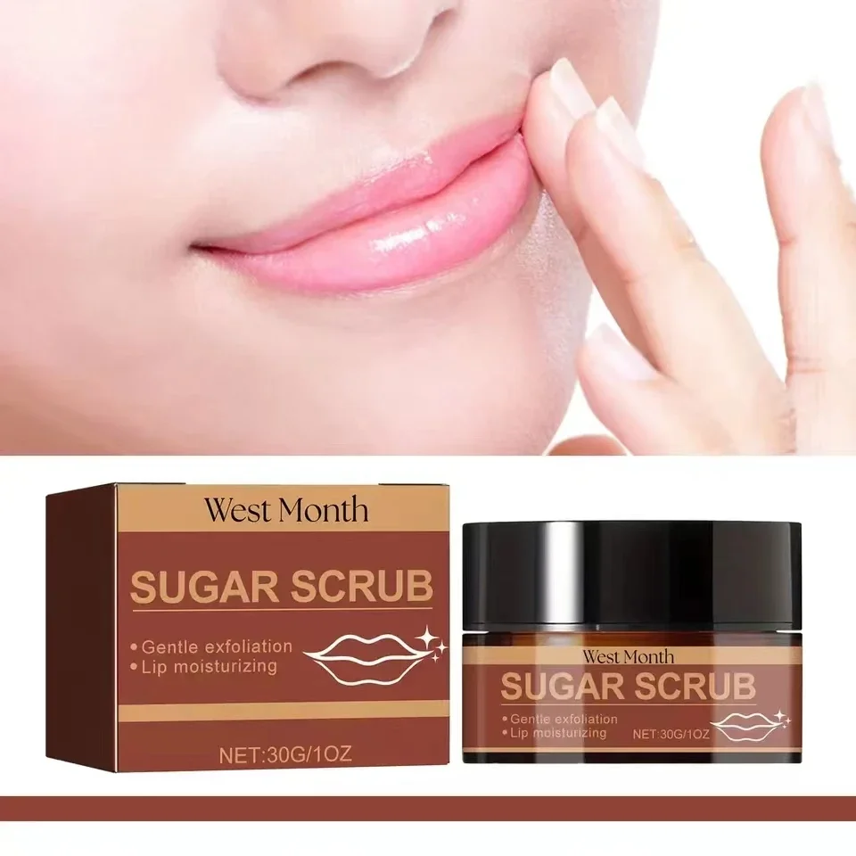 Lip Moisturizing Scrub Reduce Cuticle Long Lasting Hydrate Fade Fine Lines Improve Drying Lighten Dark Remove Exfoliate Lip Mask