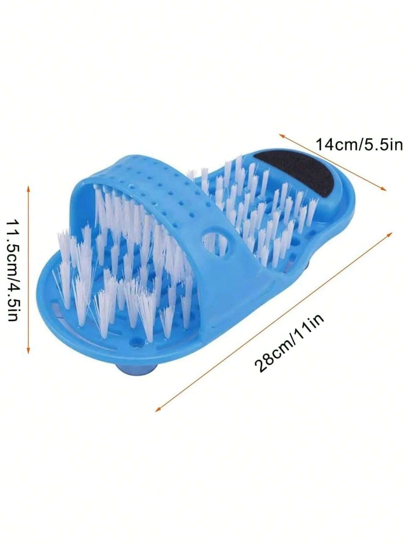 1PC Shower Foot Scrubber Massager Cleaner Spa Exfoliating Washer Wash Slipper Tools Bathroom Bath Foot Brushes Remove Dead Skin