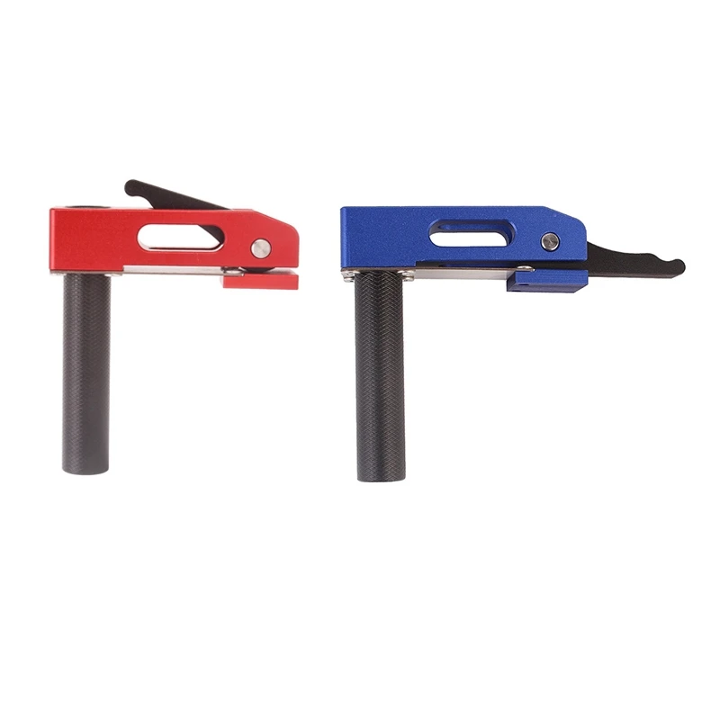 Woodworking Desktop Quick Acting Hold Down Clamp Fast Fixed Clip For Woodworking Benche 20Mm Dog Hole Tool Easy Install Blue