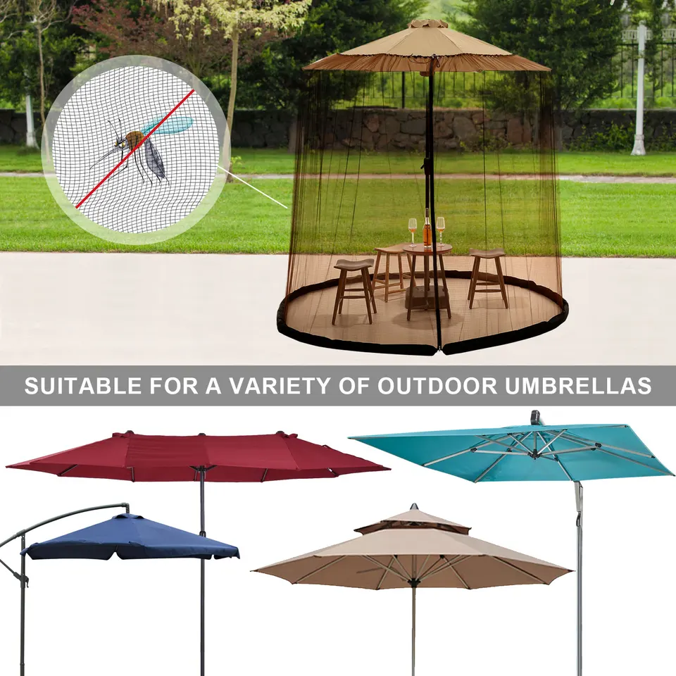 english gardens patio umbrellas wicker outdoor seating with sun umbrella in English garden, England Stock  Photo