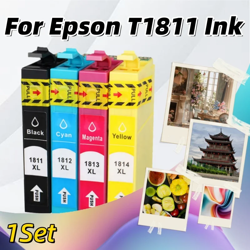 

Чернильный картридж для Epson T1811 T1812 T1813 T1814 XP 405WH 30 102 202 205 212 215 225 302 305 312 315 322 325 402 405 412 415 422