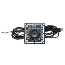 Modulo fotocamera da 3 pezzi a 100 gradi 1MP OV9732 1280x720 messa a fuoco manuale del Driver USB, con cavo da 2 metri per WinXP/7/8/10