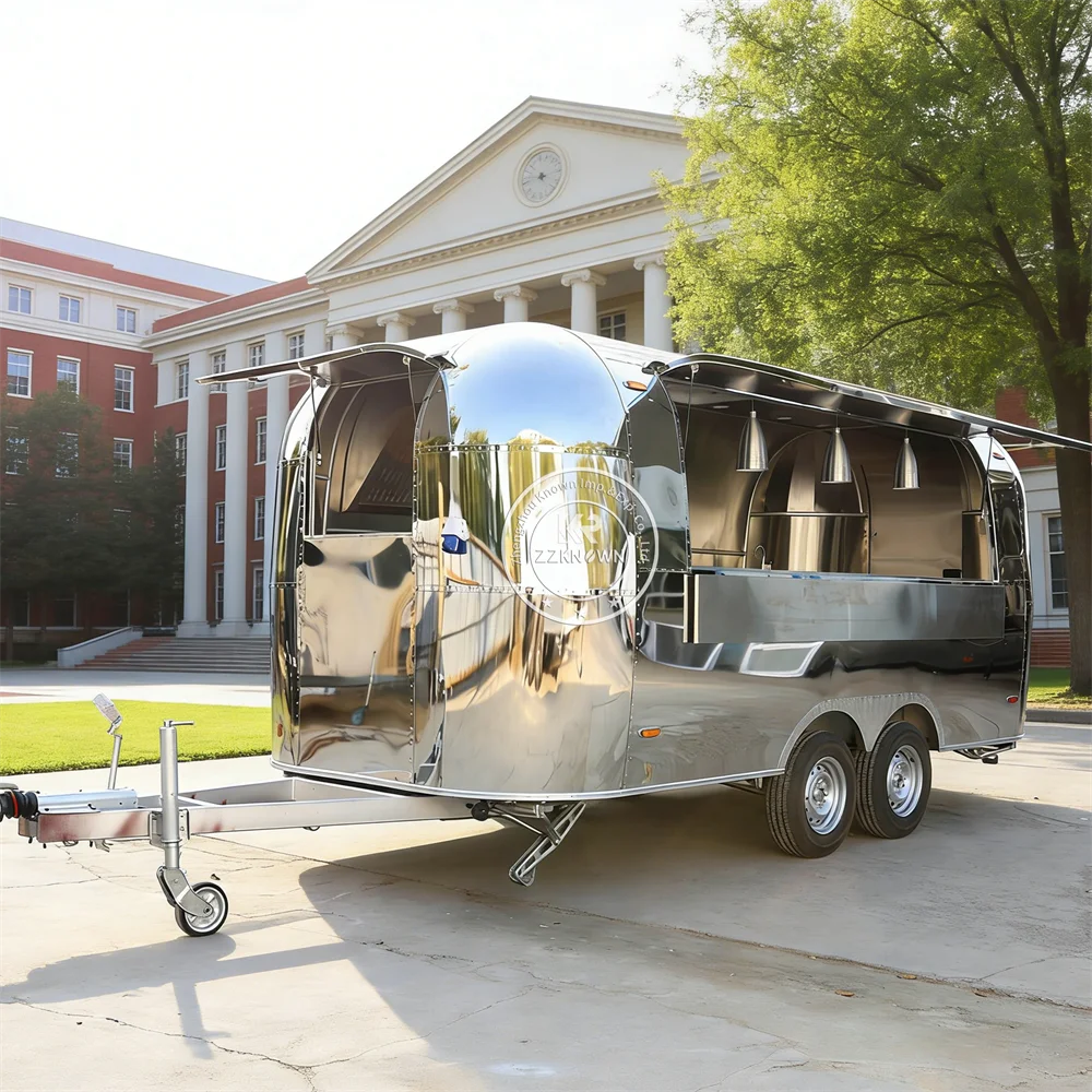 

Street BBQ Burger Truck Mobile Food Truck Custom Mobile Taco Burger Trailer Food Trailer Fully Equipped