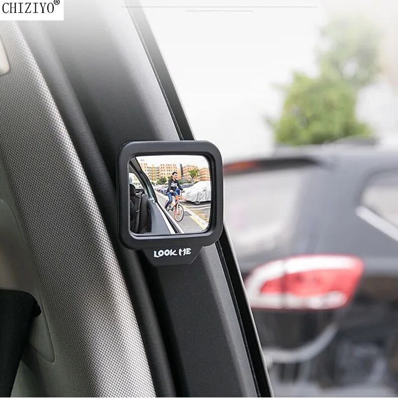 CHIZIYO 270 Degrees Wide Angle Car Rear Magnet Mirror Car Auxiliary Rearview Mirror Eliminate Blind Point For Car Safety