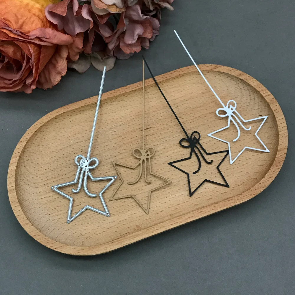 Star Chain Metal Cutting Dies Stencils For DIY Scrapbooking Decorative Embossing Handcraft Die CutsTemplate