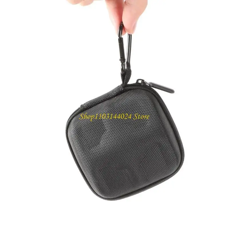N5KE Men's Travel Watch Holder with Compartments Sturdy EVA Zippered Wristwatch Pouches for Safe Storage Daily Use