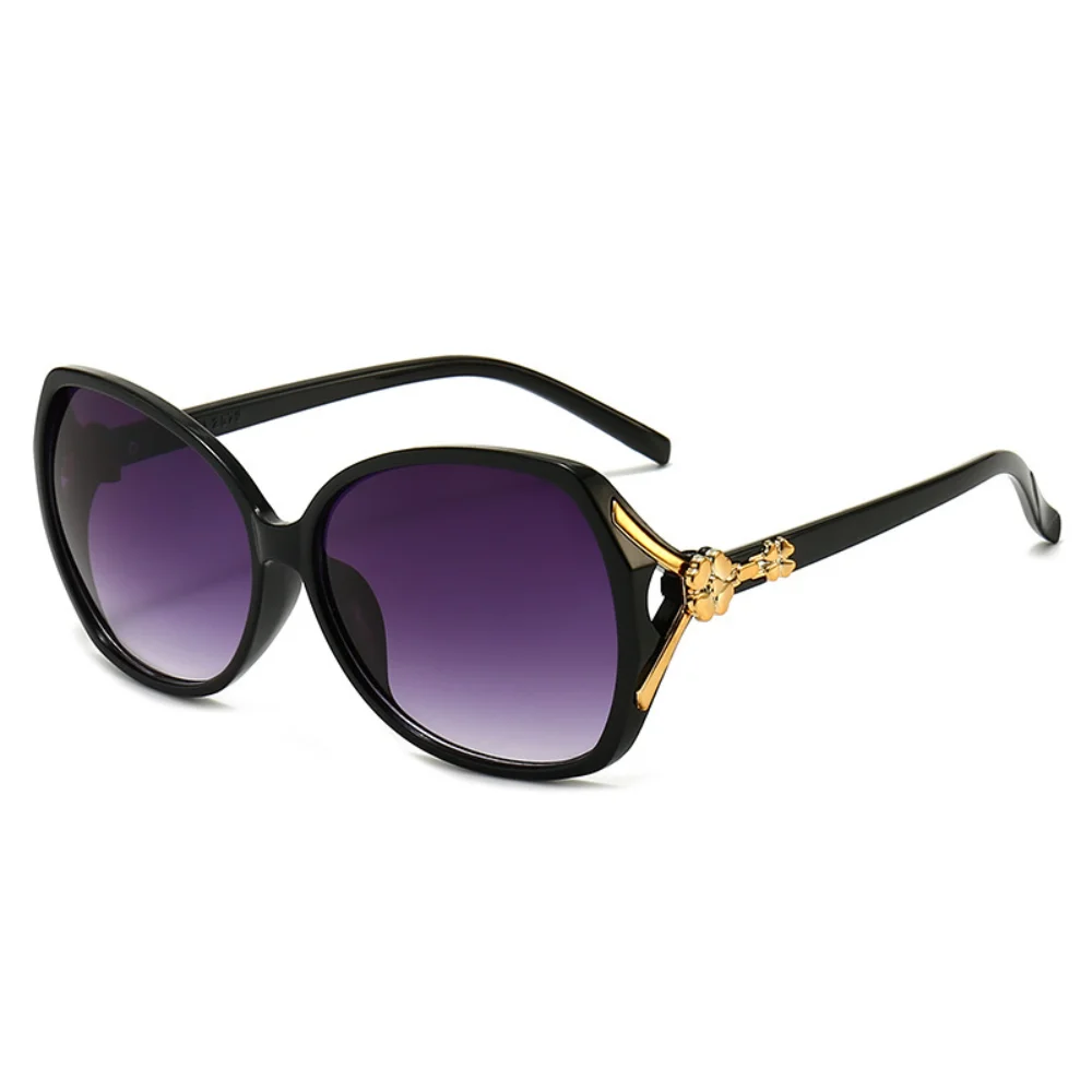 

Классические женские солнцезащитные очки в большой оправе в стиле ретро, модные брендовые дизайнерские солнцезащитные очки, роскошные женские очки для вождения, UV400, оттенки очков