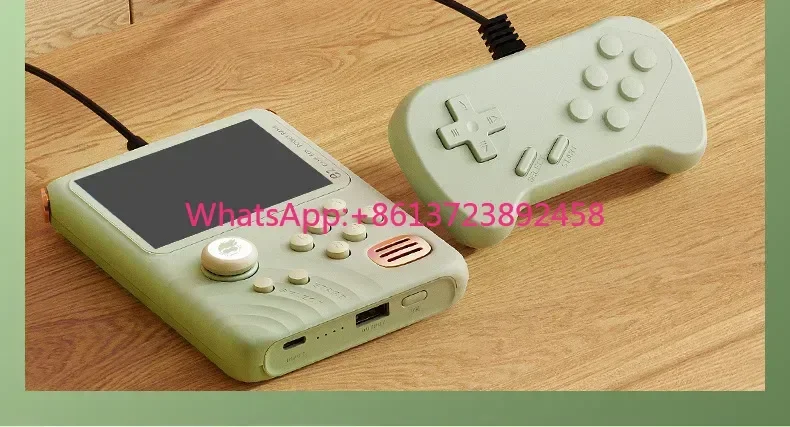 New Handheld Game Console Power Bank Nostalgic Retro Arcade Top Ten Emulators Game Console Handheld
