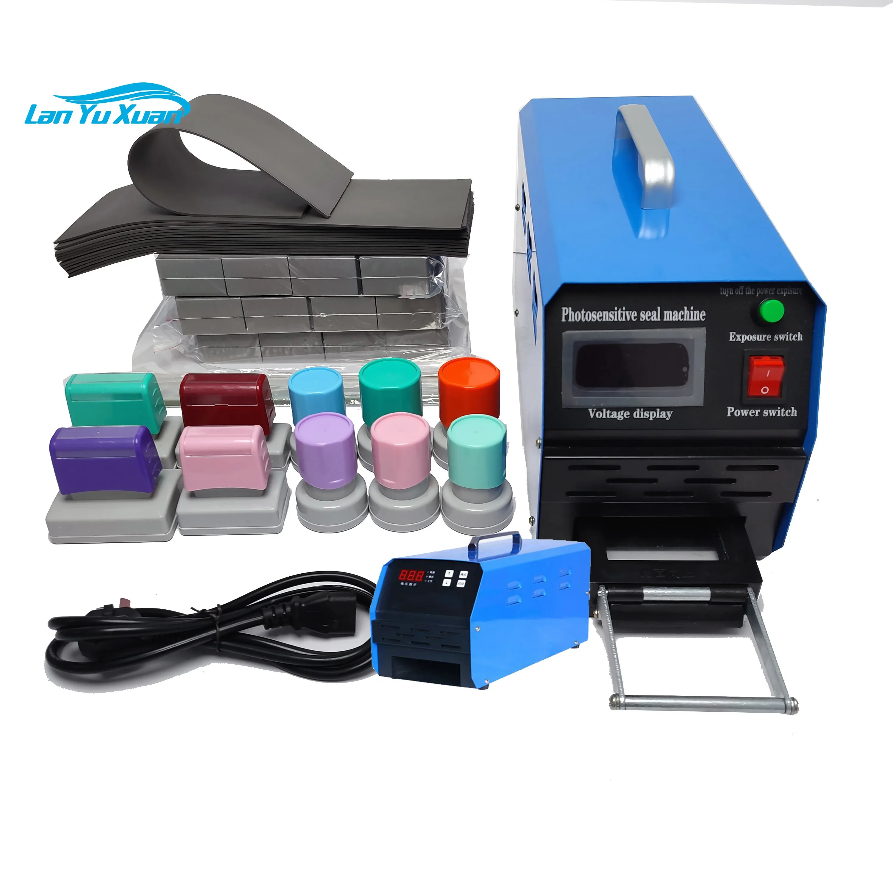 Automatic seal machine photosensitive Rubber stamp making machine Photosensitive flash stamp machine