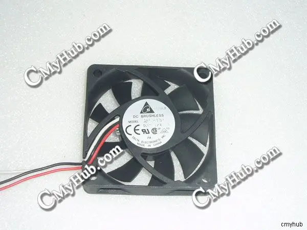 For DELTA AFB0612HC 7G72 DC12V 0.21A 6015 6CM 60mm 60x60x15mm 3Pin Cooling Fan AFB0612HC 7G72