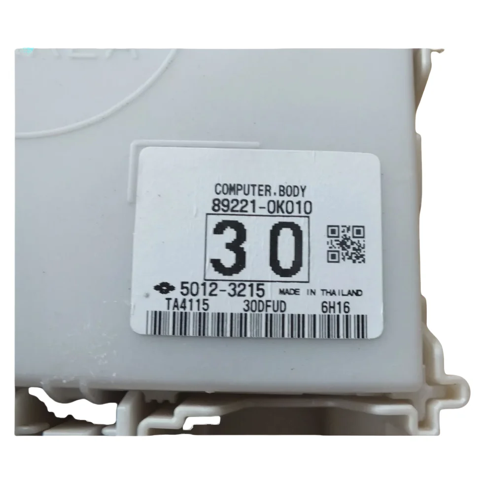 

89221-0K010 Компьютерная многоканальная компьютерная плата с корпусом трансмиссии 30, подходит для Toyota